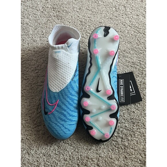 Men 6.5 / WMNS 8 Nike Phantom GX Elite DF SG-PRO P Blast Soccer Cleat FD0262-446 - Picture 5 of 5